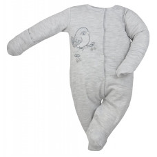 KOALA SIKORKA romper with long sleeves 62 size 08-304 grey