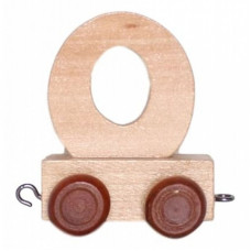 BINO Wooden alphabet letter - O, 82248