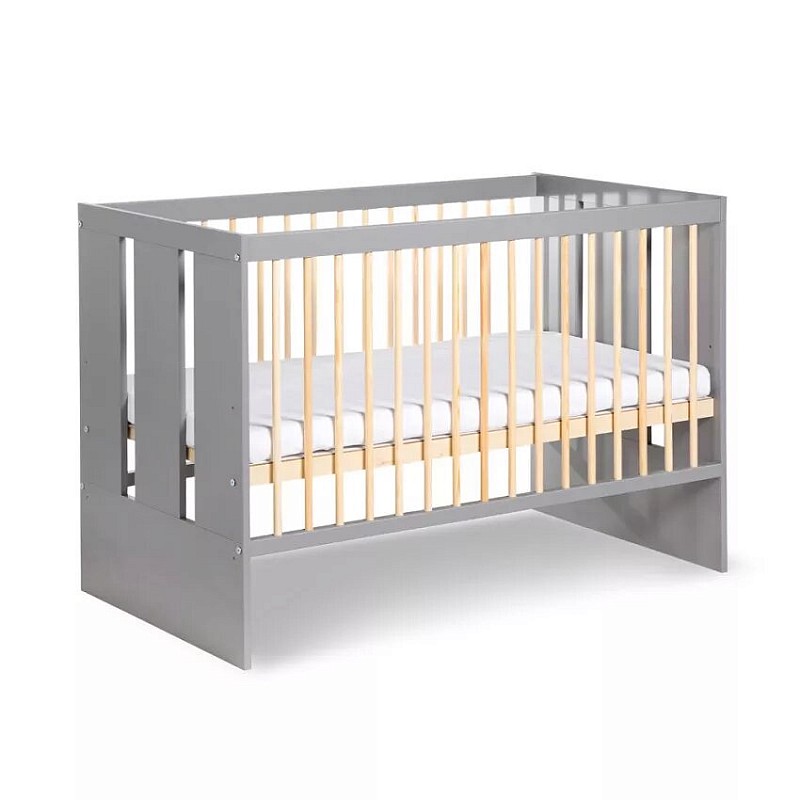 KLUPS PAULINE crib 120х60см, graphite