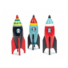 LE TOY VAN wooden toys - Space Rocket, TV803