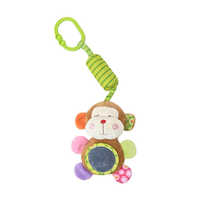 LORELLI Hanging toy with rattle CAMPANULA - MOUNKEY, 1019135 0002