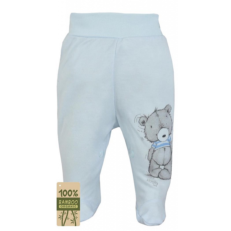 KOALA TOMMY sleeveless baby romper with feet 68 size 08-404 blue