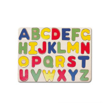 BINO Wooden Puzzle ABC 36m+ 88045