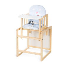 KLUPS AGA pine highchair