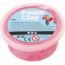 CREATIV Foam Clay 35g Neon Pink, 78926