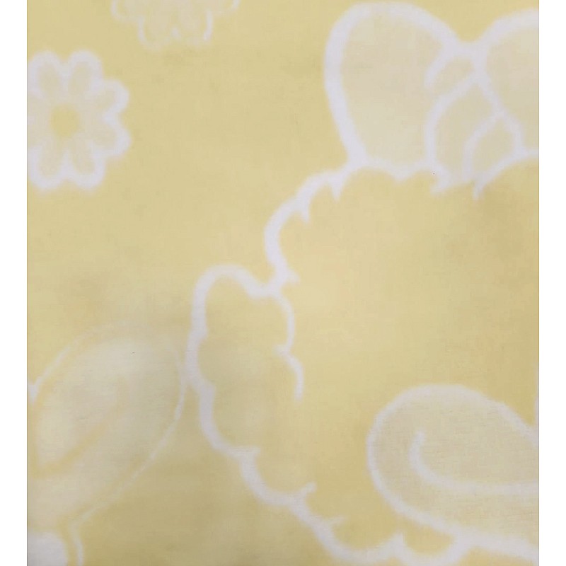 URGA cotton blanket 120x90cm, yellow, SALE