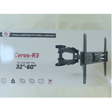 Ceros R3 TV wall mount 32-60 inches, up to 30kg, black R3