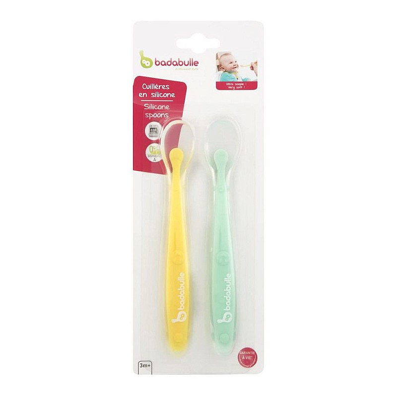 BADABULLE Silicone Spoons 3m+ B005413