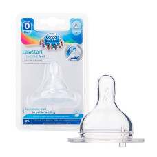 CANPOL BABIES EasyStart teat of silicone, mini (1gab.) №21 / 719