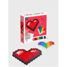 PLUS PLUS puzzle by number 250 pcs HEARTS 3911