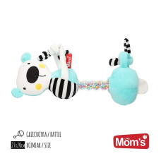 HENCZ Soft toy rattle 0m + 996 turquoise