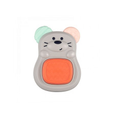 CANPOL BABIES teether with button, MOUSE, 5/202