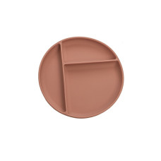 Atelier Keen Divided Silicone Suction Plate – Cinnamon