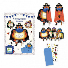 Parties - Invitation cards - Pirates