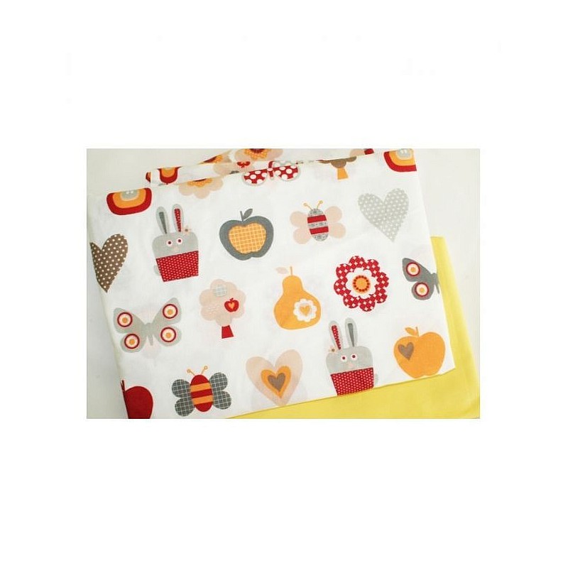 MILANA MIA Bed linen 3 pieces 102x120 / 40x60 / 100x150cm