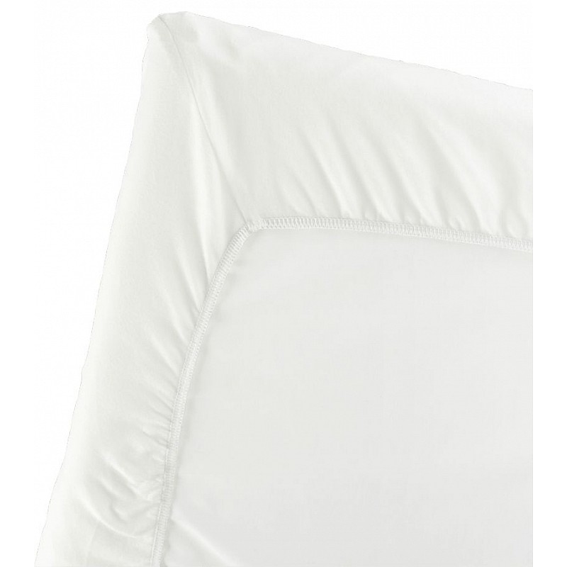 BABYBJORN Travel Cot Light sheets with an elastic band for 105x60cm arena, WHITE ORGANIC 043035