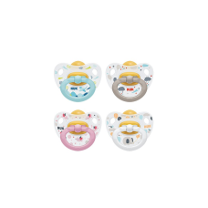 NUK Happy Days Latex orthodontic soother 2pcs form. 10725182 0-6m