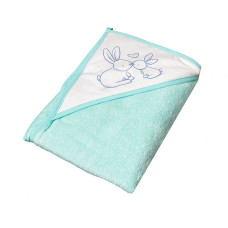 TEGA BABY RABBIT Hooded towel, KR-008, mint