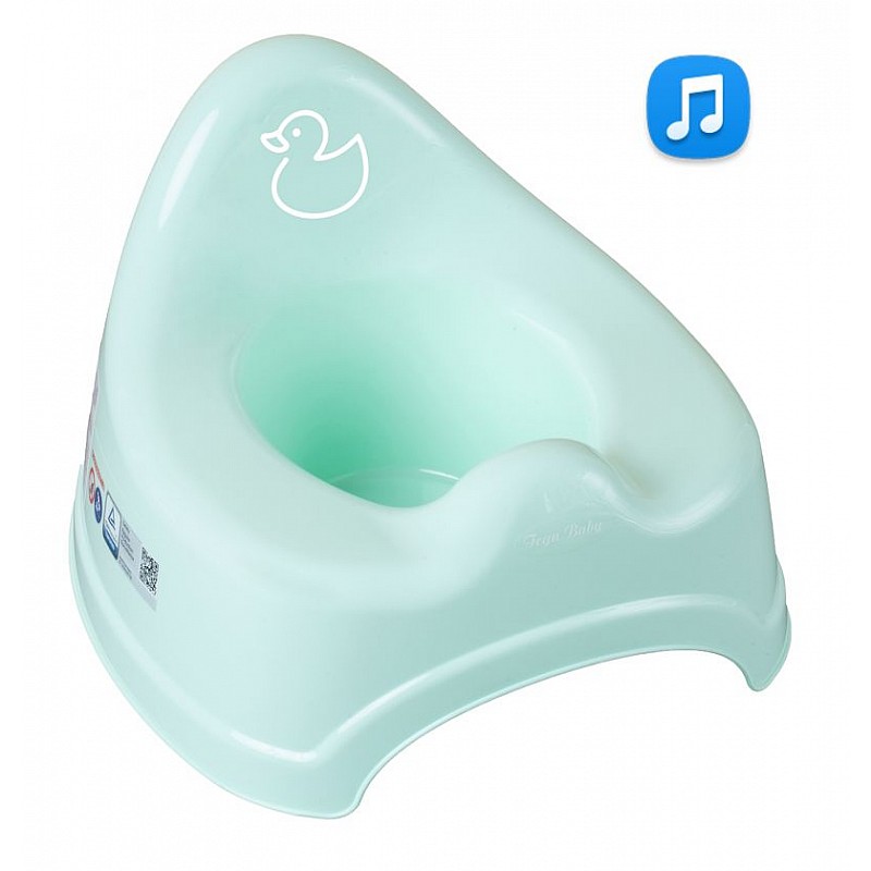 Kids TEGA BABY DUCK pot of music, PO-072 light green