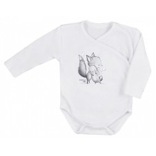 KOALA FOXY long sleeve body 62 size white