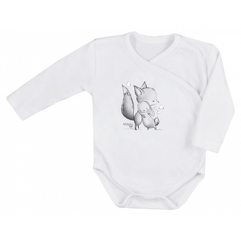 KOALA FOXY long sleeve body 62 size white