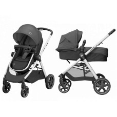 MAXI COSI ZELIA 2 transformējami rati 0-15 kg, Essential Black