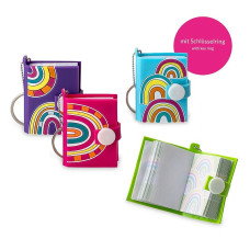 TRENDHAUS Good Feelings - Mini Notebook with Keychain (1 pc., 4 designs) TH960894