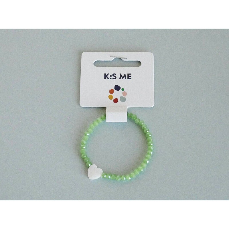 K:S ME Bracelet - Heart - Green K202134