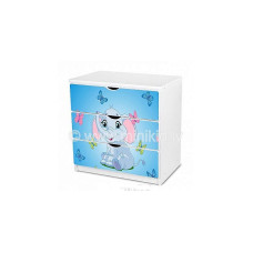 NOBIKO dresser elephant, blue