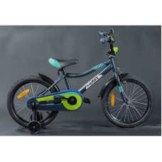 GUST&JUHI Children's bicycle 18" RASER, Grey (4-6y)