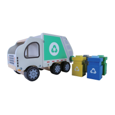 GERARDOS TOYS Wooden recycling truck 18m+ GT61208