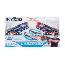 X-SHOT toy gun "Laser Skins", 2 pieces, assortment, 36602