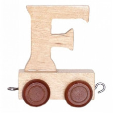 BINO Wooden alphabet letter - F, 82237