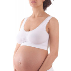 BELLISSIMA Nursing Bra Maternity M-L bianco