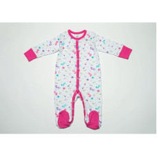 MINISTAR romper with long sleeves size 74, MSAW-014 pink SALE