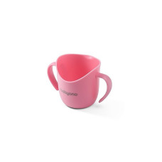 BABYONO FLOW Ergonomic training cup 120ml 6m+ 1463/04 pink