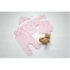 MINISTAR Set of 5 pieces size 62, MSAW-015 pink