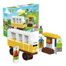 BiOBUDDi Bus building blocks 40pcs., BB-0113