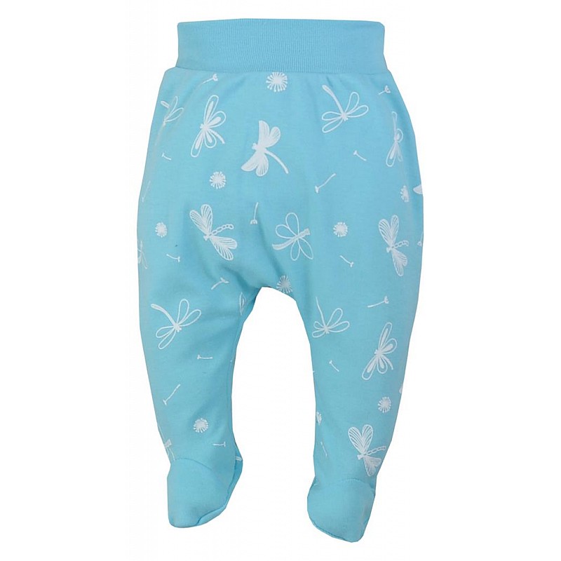 KOALA WAZKA baby pants with feet 68 size, 08-335 blue