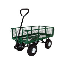 MPORT Practical garden cart - green O4