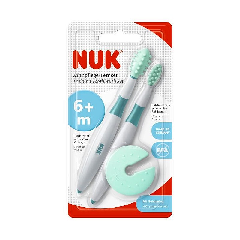 NUK Training toothbrush set 6m+, SE20 10256205