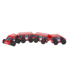 CUBIKA Educational wooden train Wooden train Express, 15108