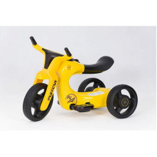 MARKET UNION ASTKAR tricycle on the battery 6V / 4.5Ah, SW168 yellow