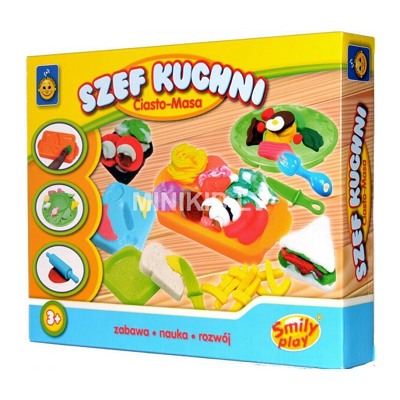 Smily Play plasticine - weight for modeling, 11733