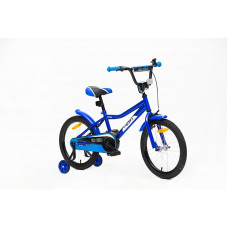 GUST&JUHI Children's bicycle 18" RASER, blue