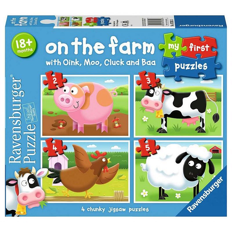 Ravensburger puzle FARM 2/3/4/5 R07302