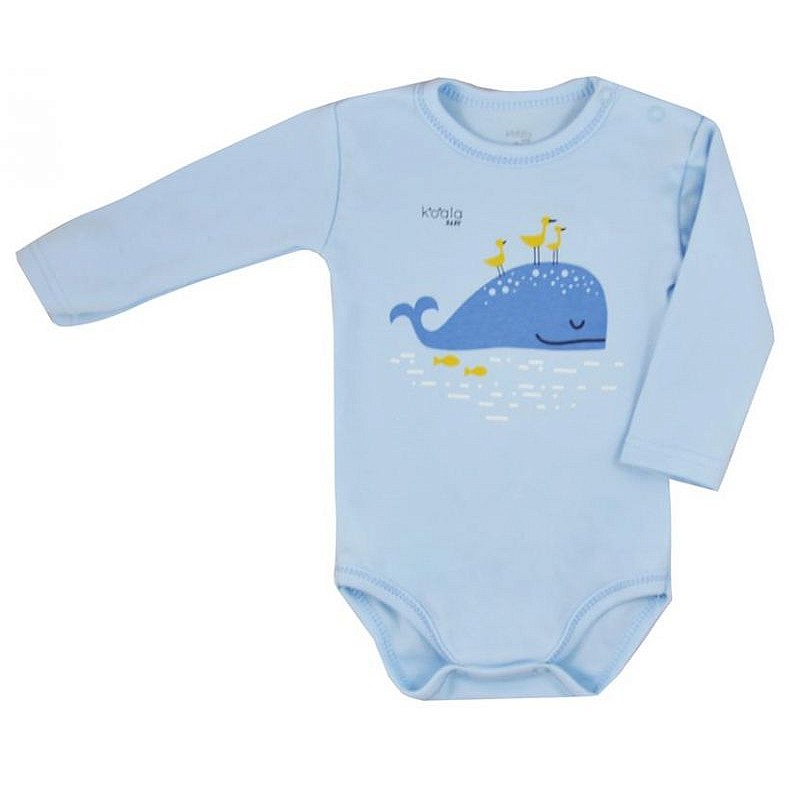 KOALA HAPPY BABY bodykit with long sleeves 07-499 size 74 blue