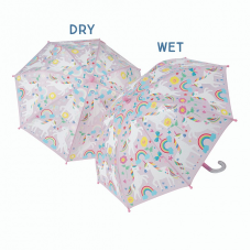 FLOSS & ROCK colour changing umbrella UNICORN 66x60cm 43P6402