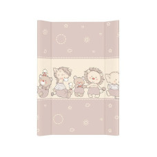 CEBABABY Swaddle surface with a soft basis 50x70cm DUCKLINGS BROWN W-102-050-230