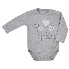 KOALA WISH long sleeve body 68 size 08-437 grey